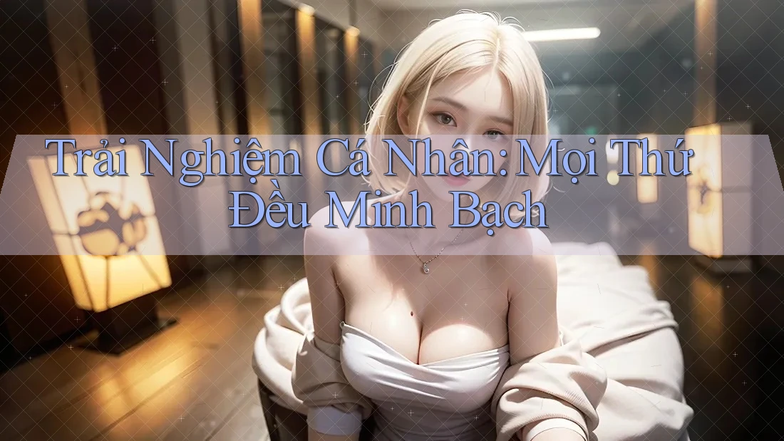 Trải Nghiệm Cá Nhân: Mọi Thứ Đều Minh Bạch Trải Nghiệm Cá Nhân: Mọi Thứ Đều Minh Bạch