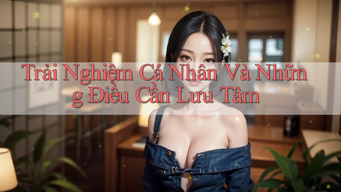 Trải Nghiệm Cá Nhân Và Những Điều Cần Lưu Tâm
