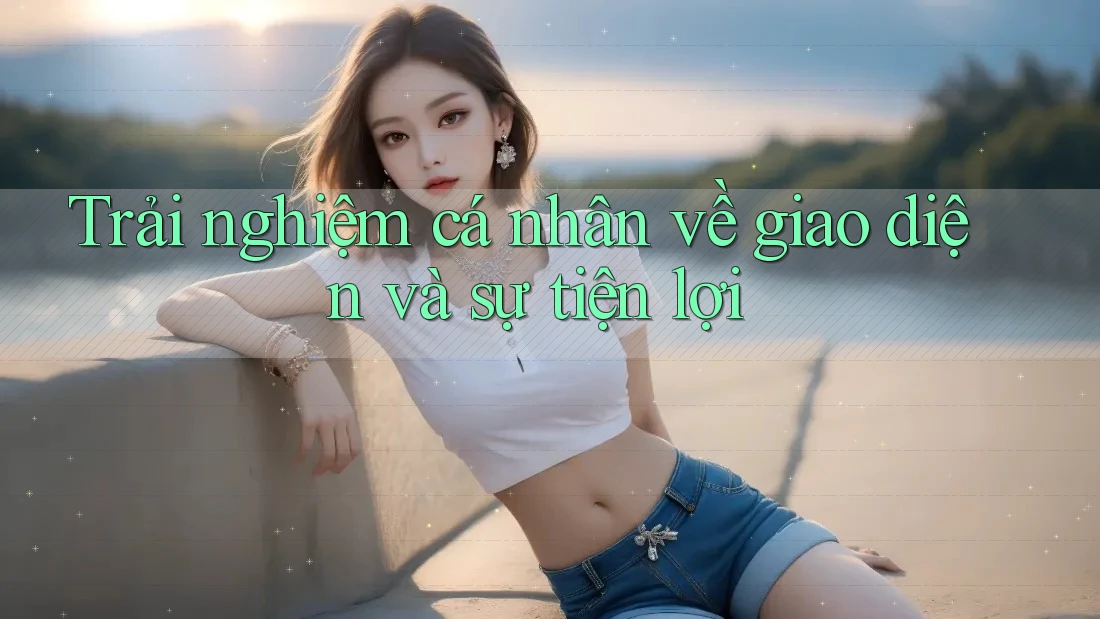 Trải nghiệm cá nhân về giao diện và sự tiện lợi