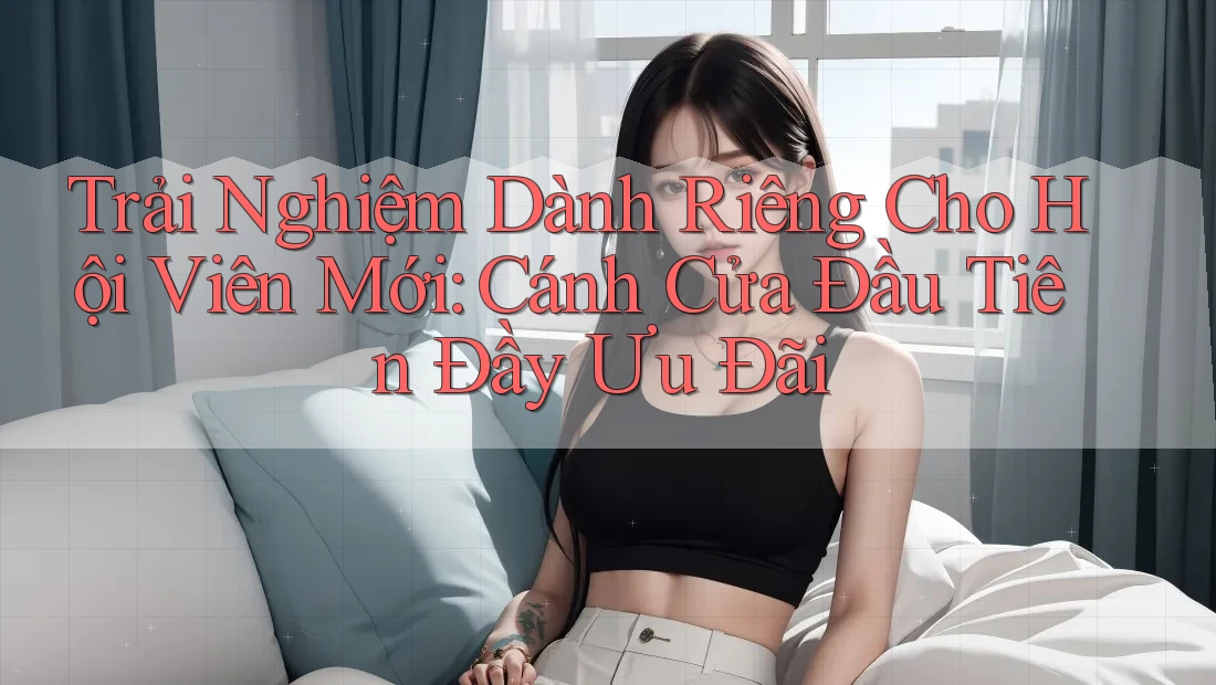 Trải Nghiệm Dành Riêng Cho Hội Viên Mới: Cánh Cửa Đầu Tiên Đầy Ưu Đãi