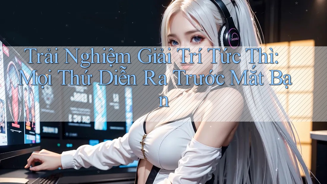 Trải Nghiệm Giải Trí Tức Thì: Mọi Thứ Diễn Ra Trước Mắt Bạn Trải Nghiệm Giải Trí Tức Thì: Mọi Thứ Diễn Ra Trước Mắt Bạn