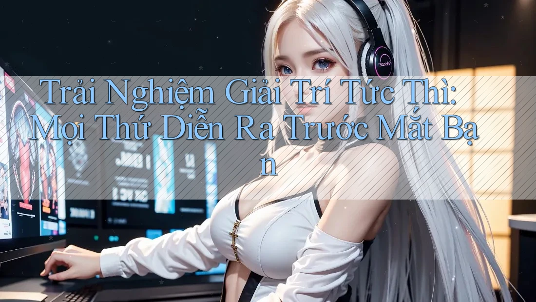 Trải Nghiệm Giải Trí Tức Thì: Mọi Thứ Diễn Ra Trước Mắt Bạn Trải Nghiệm Giải Trí Tức Thì: Mọi Thứ Diễn Ra Trước Mắt Bạn