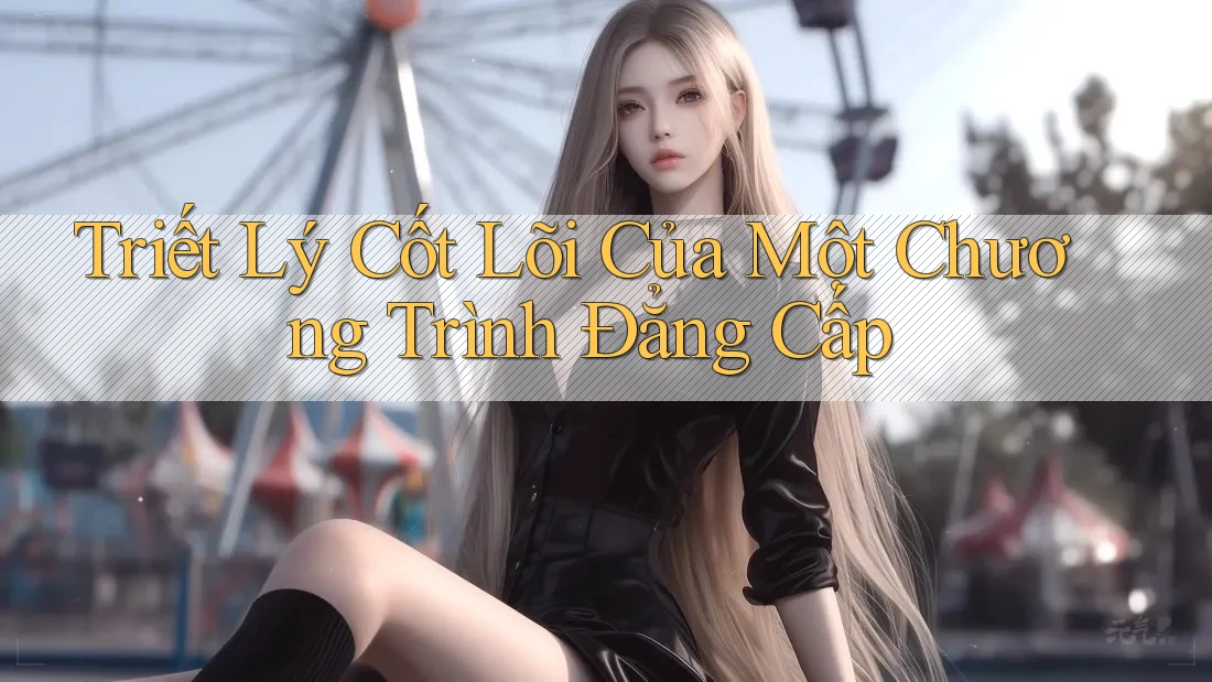 Triết Lý Cốt Lõi Của Một Chương Trình Đẳng Cấp