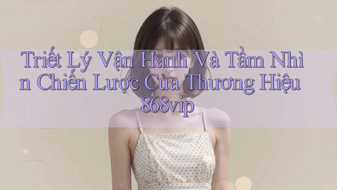 Triết Lý Vận Hành Và Tầm Nhìn Chiến Lược Của Thương Hiệu 868vip