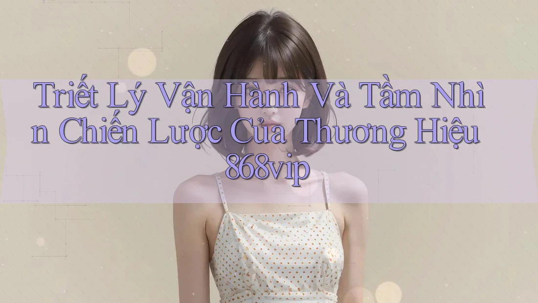 Triết Lý Vận Hành Và Tầm Nhìn Chiến Lược Của Thương Hiệu 868vip