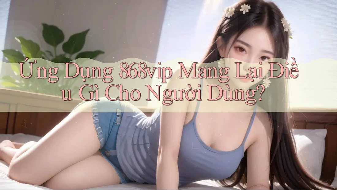 Ứng Dụng 868vip Mang Lại Điều Gì Cho Người Dùng?