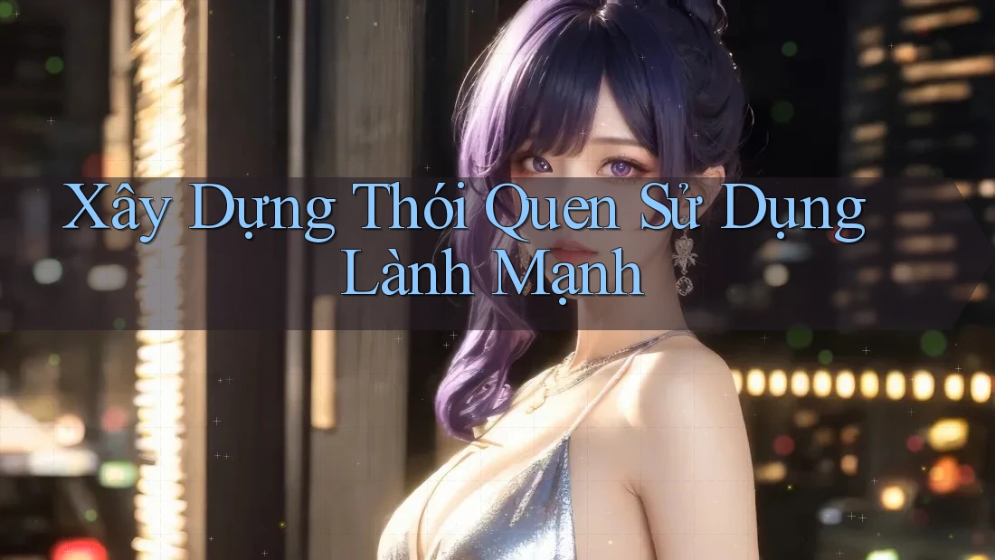 Xây Dựng Thói Quen Sử Dụng Lành Mạnh