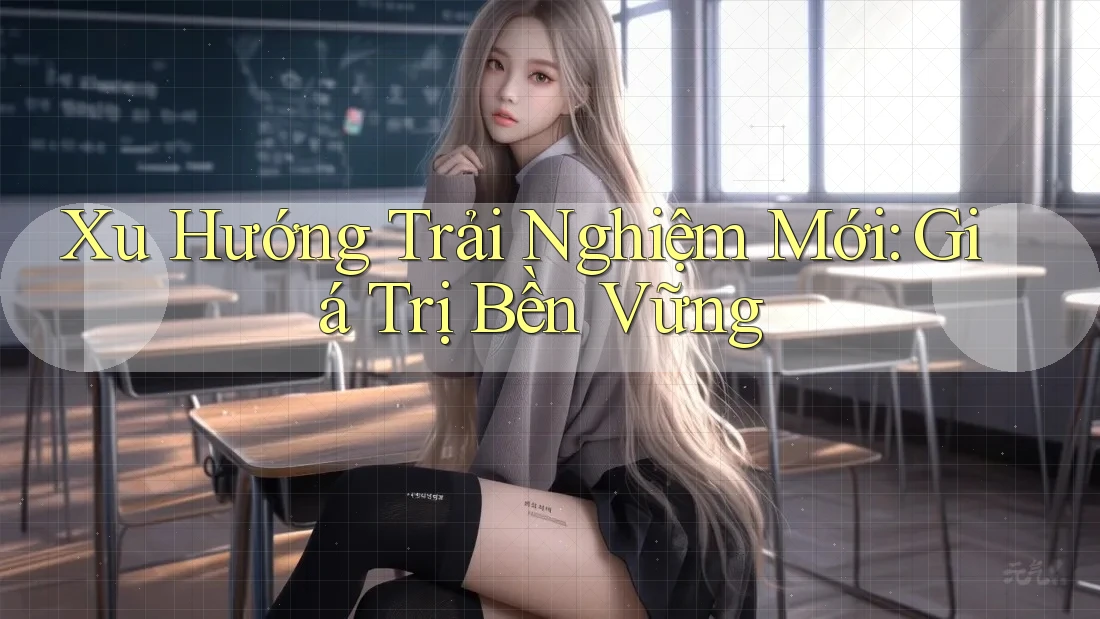 Xu Hướng Trải Nghiệm Mới: Giá Trị Bền Vững