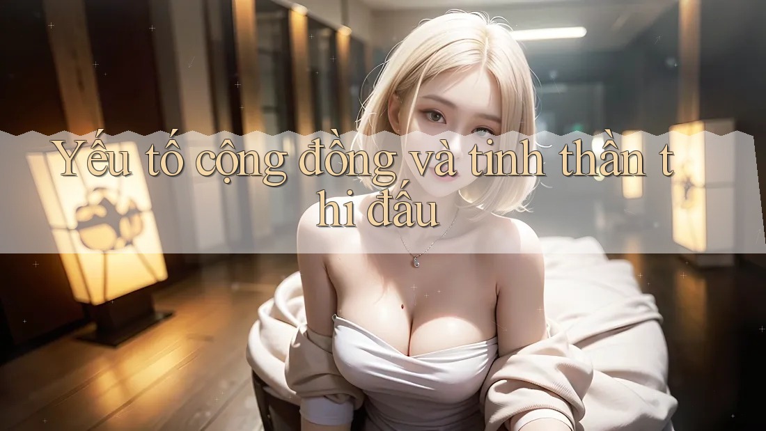 Yếu tố cộng đồng và tinh thần thi đấu Yếu tố cộng đồng và tinh thần thi đấu